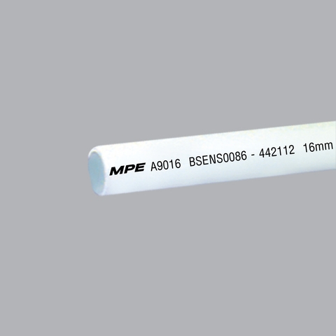 Ống luồn dây điện cứng PVC Ø16mm A9016 MPE