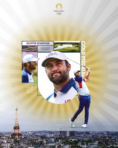 Scottie Scheffler Giành Huy Chương Vàng Olympic: Khẳng định vị thế trên làng golf Thế Giới