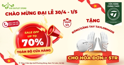 ĐẠI LỄ RỰC LỬA – SALE KHÔNG GIỚI HẠN CHỈ CÓ TẠI VJG OUTLET STORE