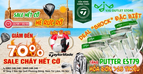 SALE CỰC KHỦNG – GIẢM ĐẾN 70% chỉ có tại VJG OUTLET STORE