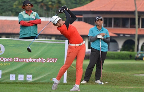 Tuyển golf Việt Nam không đặt mục tiêu huy chương tại SEA Games 30