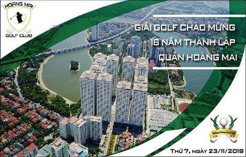 Chuẩn bị khởi tranh Giải golf Chào mừng 16 năm thành lập quận Hoàng Mai