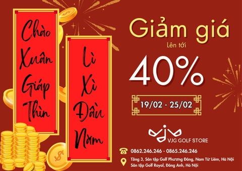 Chào xuân Giáp Thìn - Lì xì đầu năm
