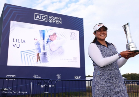 Trang bị của nhà vô địch Lilia Vu tại AIG Women's Open