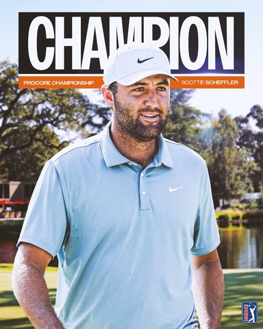Scottie Scheffler đăng quang Procore Championship 2025: Vị thế “ông vua” không thể tranh cãi