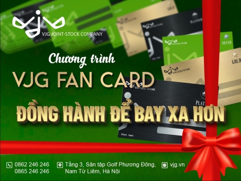 🎇 RA MẮT CHƯƠNG TRÌNH VJG FAN CARD - ĐỒNG HÀNH ĐỂ BAY XA HƠN 🎇