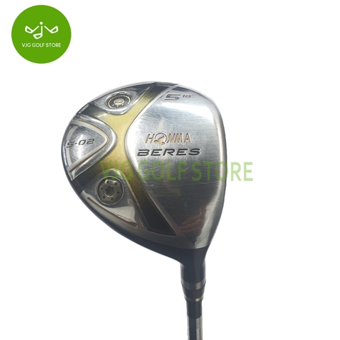 Gậy Golf Fairway Woods Honma Beres S-02 5W-18SR 3Sao 49SR Yes