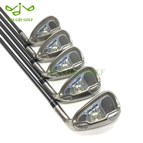 Bộ Gậy sắt Golf Ironset Taylormade Burner Plus Superfast 5S (7-9,P,S) Flex L Women