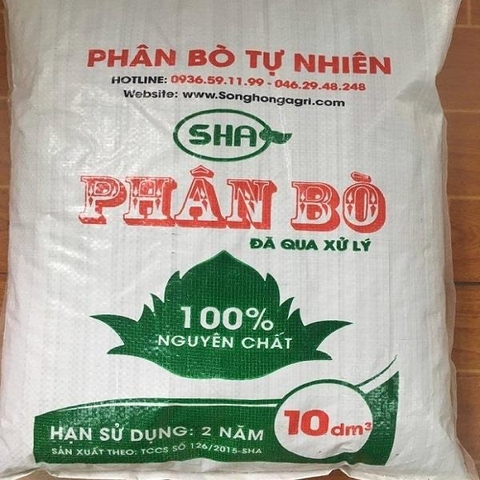 Phân bò 10dm3 | Phân bò ủ hoai | Giá rẻ | Nguyên Chất