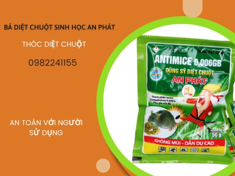 Bả Thóc Diệt Chuột - Bả Diệt Chuột Hữu Cơ An Phát - Bán Sỉ Lẻ