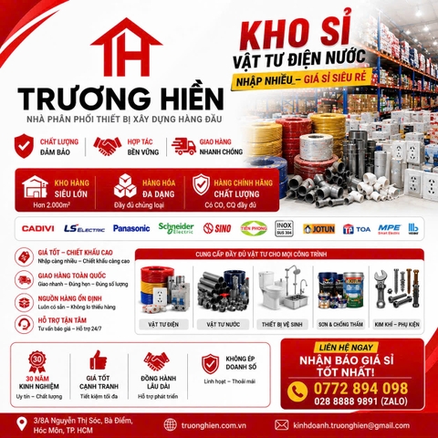 Mở cửa hàng điện nước từ đâu? Kinh nghiệm chọn nguồn hàng và nhà phân phối ngay từ đầu