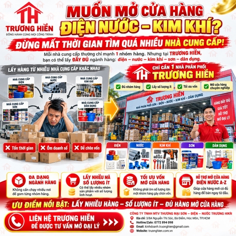 Mở cửa hàng điện nước nên lấy hàng ở đâu? Giải pháp tối ưu vốn cho người mới bắt đầu