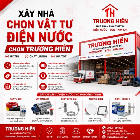 Xây Nhà Nên Mua Vật Tư Điện Nước Ở Đâu Uy Tín, Giá Tốt, Có VAT Đầy Đủ?