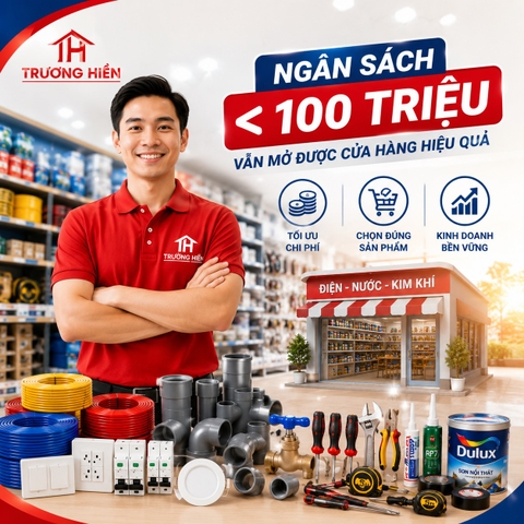 MỞ CỬA HÀNG ĐIỆN NƯỚC DƯỚI 100 TRIỆU CÓ HIỆU QUẢ KHÔNG?
