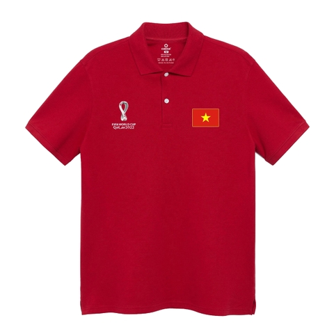 POLO ĐỎ NAM FAN VIETNAM APL037