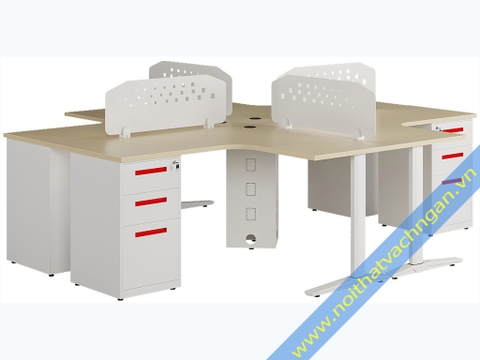 Vách ngăn mặt bàn bằng sắt 2S26