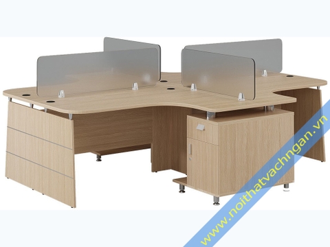 Vách ngăn mặt bàn bằng Kính K5-8