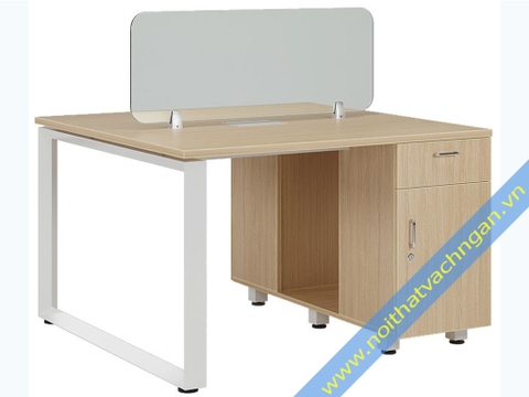Vách ngăn mặt bàn bằng Kính K5-8