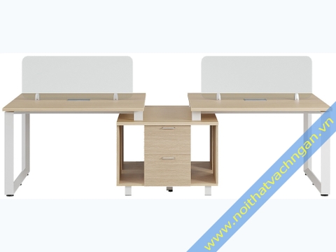 Vách ngăn mặt bàn bằng Kính K5-8