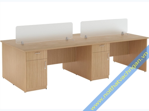 Vách ngăn mặt bàn bằng Kính K5-8