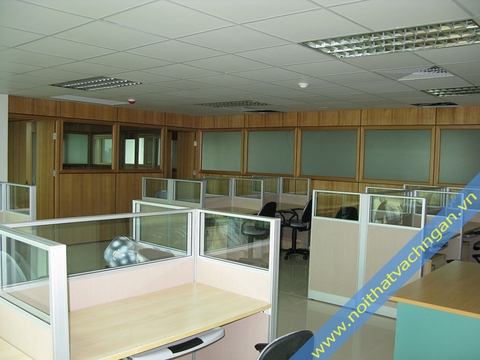 Vách ngăn the one VN03GK gỗ-kính