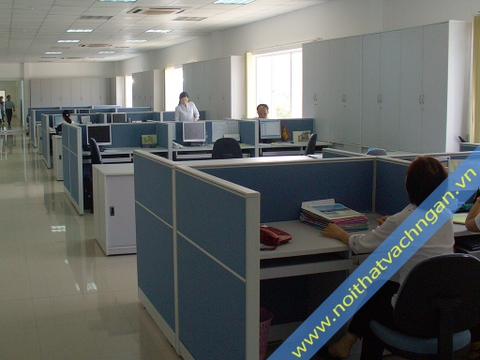 Vách ngăn bàn làm việc nỉ-nỉ VNB01NN