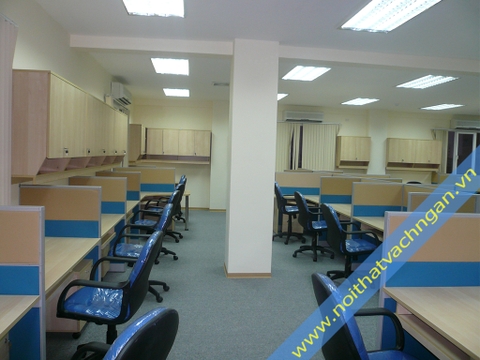 Vách ngăn bàn làm việc Nỉ-Nỉ VNB03NN