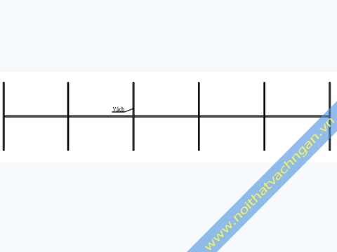 Vách ngăn mặt bàn gỗ VMB01G