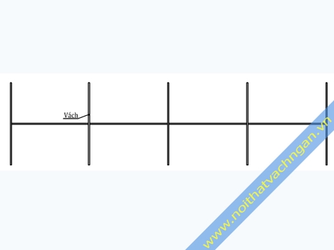 Vách ngăn mặt bàn kính VMB01K10