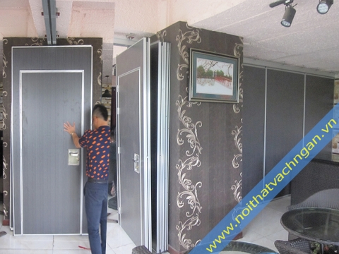 Vách ngăn di động gỗ VND65M9D