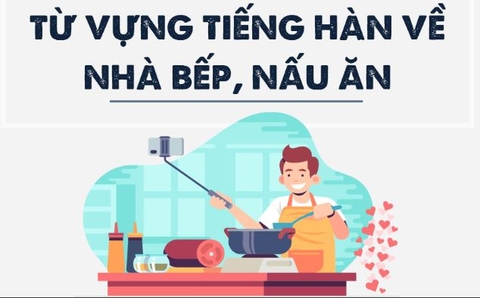 Từ vựng về VẬT DỤNG NHÀ BẾP
