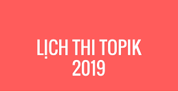 KÌ THI NĂNG LỰC TIẾNG HÀN LẦN THỨ 65 (TOPIK 2019 LẦN 3)