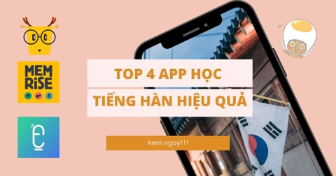 NHỮNG APP HỌC CỦA NGƯỜI HÀN