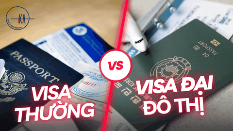 SO SÁNH VISA ĐẠI ĐÔ THỊ VÀ VISA DU HỌC D2 THÔNG THƯỜNG