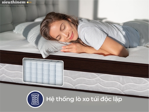NỆM LÒ XO TÚI LIÊN Á - COCOON 2.0 PREMIUM