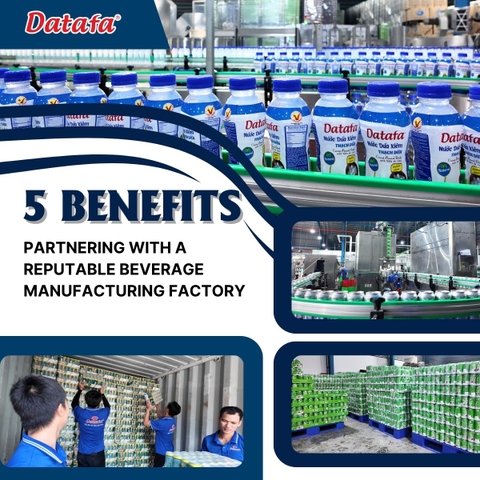5 Benefits of Partnering with a Reputable Beverage Manufacturing Factory