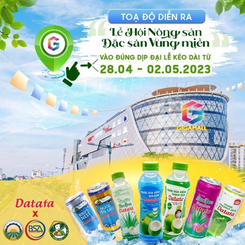 Gigamall chào đón Lễ hội Nông sản đặc sản 2023 cùng Datafa