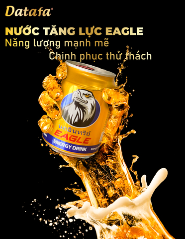 ONE SIP, ONE DAY FULL OF ENERGY WITH EAGLE ENERGY DRINK