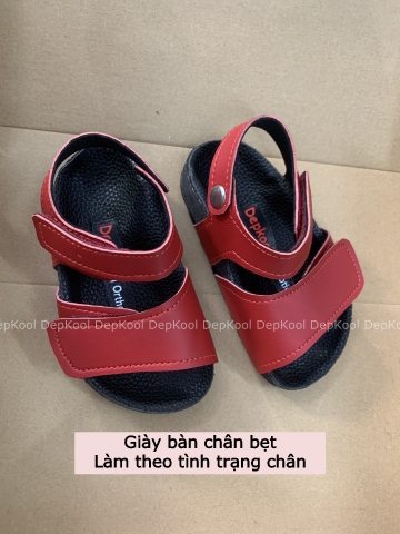 Giày bảng to - Bàn chân bẹt - Làm theo tình trạng chân