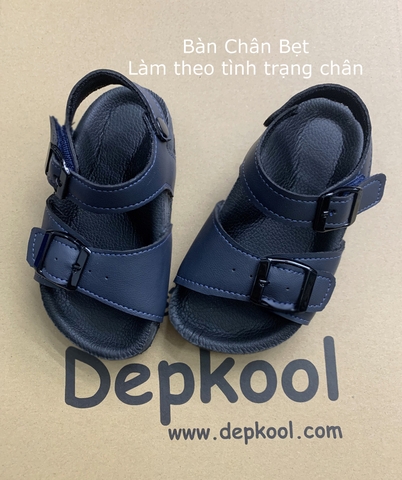 Sandals Bàn Chân Bẹt - Bé trai làm theo tình trạng chân