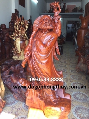 Ý Nghĩa Phong Thủy Tượng Gỗ Đạt Ma