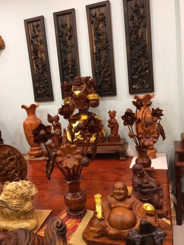 Hoa sen - Hồn Việt, tại sao nên chọn hoa sen gỗ để trưng bày