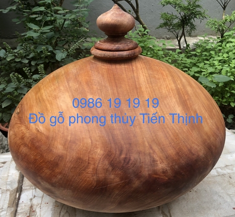Bình Phú Quý Gỗ Ngọc am đỏ Hà Giang