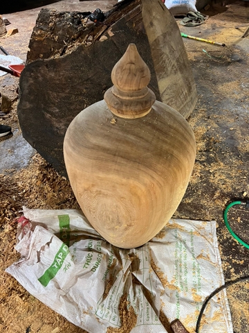 Chum tài Lộc gỗ Ngọc Am Siêu khủng