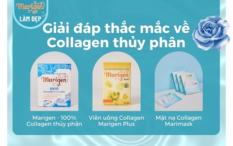 Giải Đáp Thắc Mắc Về Collagen Thủy Phân Cùng Marigen