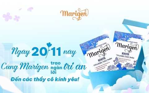 NGÀY NHÀ GIÁO VIỆT NAM 20/11 - CÙNG MARIGEN GỬI LỜI TRI ÂN ĐẾN THẦY CÔ GIÁO