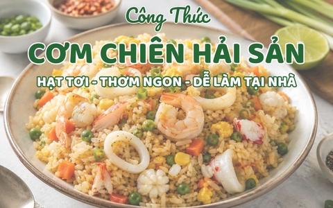 CUỐI TUẦN ĂN GÌ? LÀM NGAY CƠM CHIÊN HẢI SẢN CÙNG GẠO MN66!
