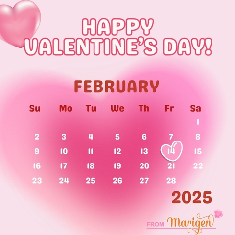 HAPPY VALENTINE'S DAY - MARIGEN COLLAGEN VIETNAM