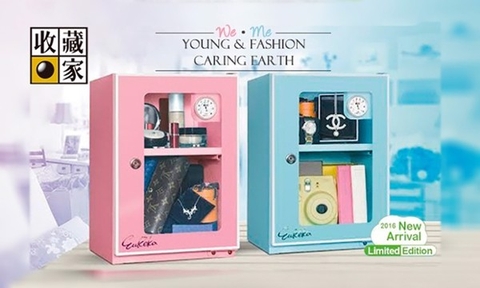 Tủ chống ẩm Eureka AD25, Màu Xanh da trời