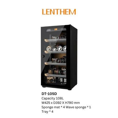 Tủ chống ẩm Cao Cấp Lenthem DT-105D , CO/CQ/VAT